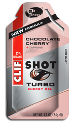 Clif shot gel turbo chocolate chy, 24 BOX